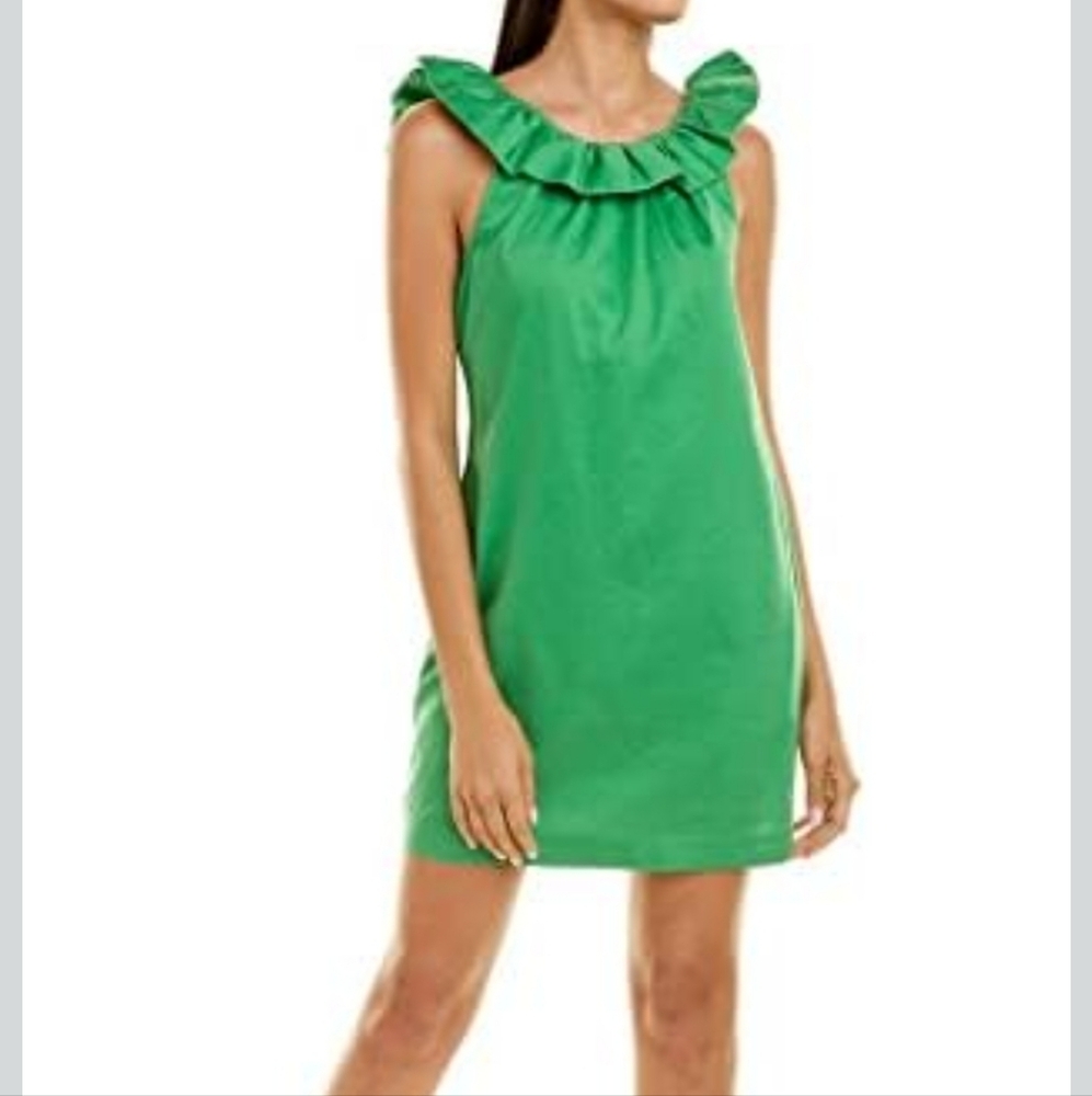 Trina Turk Womens Dress Mojito Green Tween Falls Mini Size S Small
